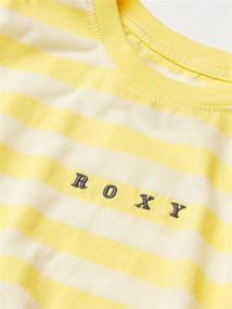 img 1 attached to Roxy Girls' Striped T-Shirt: Discover Who We Are