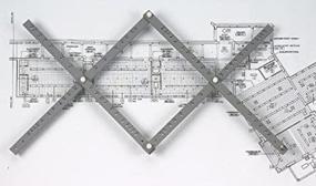 img 2 attached to Alvin PA305 Pantograph Drawing Tool with Clamp - 18 Inches, 20 Ratios: Wood Tool with Spare Leads