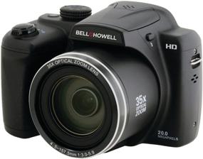 img 4 attached to 📷 BELL+HOWELL B35HDZ 20.0MP Superzoom Bridge Digital Camera: Perfect for HD Video & 35X Wide-Angle Optical Zoom, Black