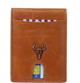 img 3 attached to Pocket Wallets Branded Minimalist Leather Men's Accessories