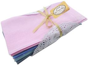 img 2 attached to 🧣 Top-Quality OWM Handkerchief Dozen: Assorted Cotton Collection