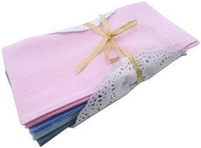 img 3 attached to 🧣 Top-Quality OWM Handkerchief Dozen: Assorted Cotton Collection