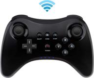 🎮 bigaint wireless pro controller bluetooth gamepad for wii u console with dual analog joystick - black logo