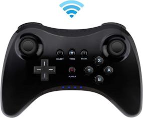 img 4 attached to 🎮 Bigaint Wireless Pro Controller Bluetooth Gamepad for Wii U Console with Dual Analog Joystick - Black