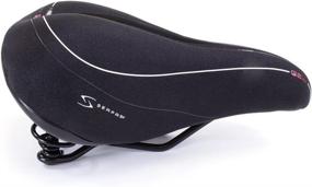 img 2 attached to 🪑 Comfortable & Responsive: Serfas FS-243 Full Suspension Hybrid Reactive Gel Saddle