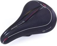 🪑 comfortable & responsive: serfas fs-243 full suspension hybrid reactive gel saddle logo