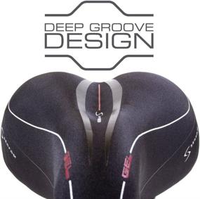 img 3 attached to 🪑 Comfortable & Responsive: Serfas FS-243 Full Suspension Hybrid Reactive Gel Saddle