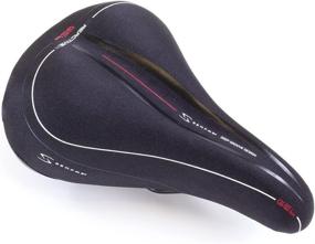 img 1 attached to 🪑 Comfortable & Responsive: Serfas FS-243 Full Suspension Hybrid Reactive Gel Saddle