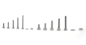 img 2 attached to 🔩 XINGYHENG 1200Pcs 304 Stainless Steel M2/M3 Hex Socket Head Cap Screws Nuts Kit - Comprehensive Assortment with Storage Box