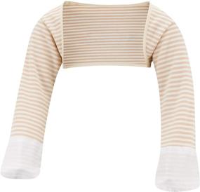 img 3 attached to 👕 Protective ScratchSleeves: Stay Scratch Stripes Boys' Clothing - The Ultimate Solution to Scratching Troubles