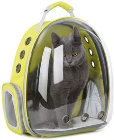 img 3 attached to 🚀 JEBBLAS Astronaut Pet Carrier: Innovative Space Capsule Backpack for Traveling with Cats, Dogs, and Puppies - Breathable and Secure