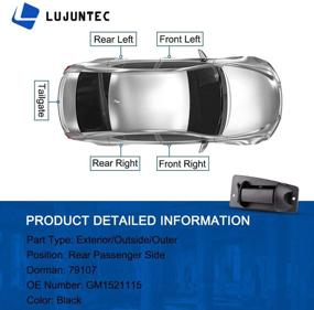 img 3 attached to Замена для пассажирского сиденья LUJUNTEC 1999-2007 Chevrolet