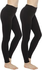 img 4 attached to QYQ Buttery Womens Leggings Waisted Sports & Fitness in Running