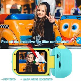 img 1 attached to 📸 GKTZ Kids Camcorder Recorder for Children - Enhanced SEO