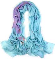 🧣 dahlia women's merino pashmina scarf - trendy women's accessories for all seasons logo