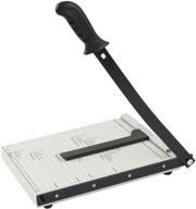 📎 zequan a4 stack paper cutter: 12” cutting length, safety blade lock, 10-sheet capacity - ideal for office, home, and school use logo