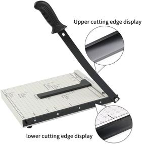 img 2 attached to 📎 ZEQUAN A4 Stack Paper Cutter: 12” Cutting Length, Safety Blade Lock, 10-Sheet Capacity - Ideal for Office, Home, and School Use