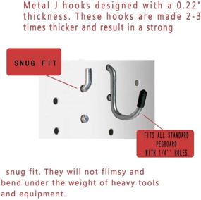 img 1 attached to 🔧 Maximize Garage Storage with Versatile Pegboard Attachment Accessories