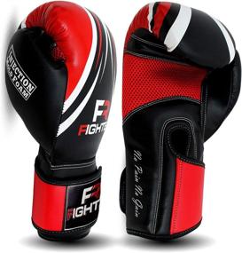 img 3 attached to 🥊 FR Fighter Boxing Gloves: The Ultimate Gear for MMA Training, Punching Bag, Kickboxing, and Muay Thai - Unisex Adults