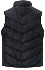 img 3 attached to SUNDAY ROSE Quilted Sleeveless Gilet: Women's Black Clothing for Coats, Jackets & Vests