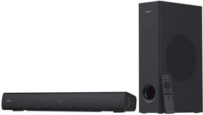 img 4 attached to 🔊 Sound Blaster Creative Stage V2 2.1 Soundbar with Subwoofer, Clear Dialog and Surround Sound, Bluetooth 5.0, TV ARC, Optical, and USB Audio, Wall Mountable, Adjustable Bass and Treble, for TV