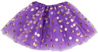 👗 jastore girls glitter ballet triple skirts & skorts - girls' clothing logo