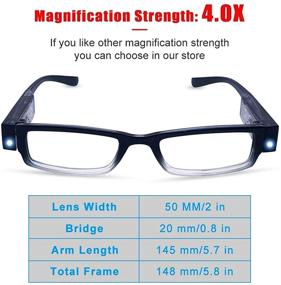 img 2 attached to Magnifying Glasses Magnifier Eyeglasses Nighttime Vision Care