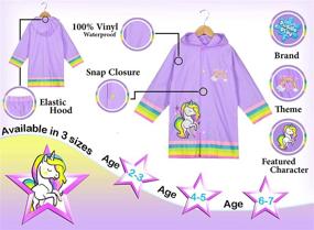 img 2 attached to 👦 Puddle Play Slicker Outerwear Designs for Boys' Apparel