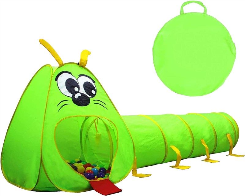 kiddey caterpillar tunnel combo 2 piece 로고