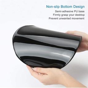 img 3 attached to 🌸 ITNRSIIET Ergonomic Floral Mouse Pad with Gel Wrist Rest - Non-Slip &amp; Stylish Design for Gaming, Computer, Laptop, Office &amp; Travel