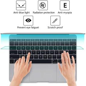 img 3 attached to 🖥 Lapogy 11.6 inch Matte Laptop Screen Protector – Anti Glare & Anti Blue Light Filter for Acer/ASUS Chromebook R11, Laptop Accessories 16:9 Display