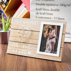 img 1 attached to Love You Most. The End. I Win. - Romantic Couple Gift for Anniversary, Birthday - Couples, Husband, Wife, or Fiance Romantic Love Picture Frame Gifts - 4x6 Inches Cute Photo