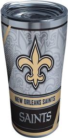 img 4 attached to Tervis Triple Walled NFL New Orleans Saints Insulated Tumbler Cup: 20oz Stainless Steel, Keeps Drinks Cold & Hot