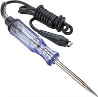 🔌 katzco voltage continuity and current tester - 6-12 v dc - 24 v ac circuit - heavy duty - long probe tester with indicator light - 54 inch cord for low voltage systems, automotive, live wires, fuses logo