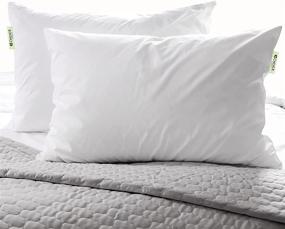 img 4 attached to Experience Unparalleled Comfort with Authentic Choice Hotels' Luminesse Hypoallergenic Green Label Luxury Soft Pillow, White, Standard (Pack of 1)