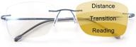 wanwan rimless progressive multifocus reading vision care logo