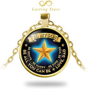 img 1 attached to Lasting Stars Necklace Birthday Gold Plated