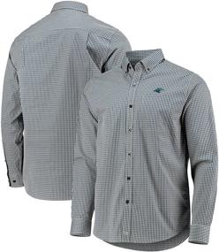 img 4 attached to Cutter Buck MCW00183 Anchor Gingham Men's Clothing for Shirts