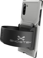 чехол для смартфона с бумажником ghostek exec (4-го поколения) с аксессуаром для ремешка на руку - (черный) логотип