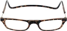 img 3 attached to 👓 CliC Original Tortoise Readers: Stylish +2.50 Magnification Glasses for Effortless Reading