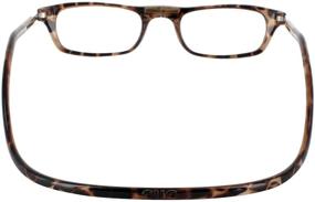 img 1 attached to 👓 CliC Original Tortoise Readers: Stylish +2.50 Magnification Glasses for Effortless Reading