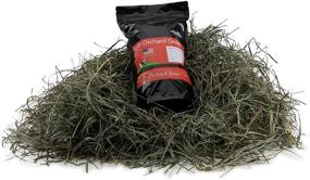 img 3 attached to Ultra Premium Hand Packed Soft Orchard Grass by Rabbit Hole Hay - Ideal for Small Pet Rabbits, Chinchillas, and Guinea Pigs