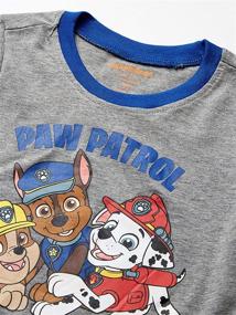 img 2 attached to 👕 Paw Patrol Toddler 2-Piece Jogger Boys' Clothing Set: Tops, Tees & Shirts for Active Kids