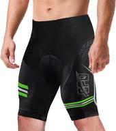 🚴 sponeed men's cycling padded shorts: premium bike short pants for superior comfort & performance logo