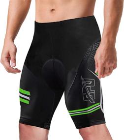 img 4 attached to 🚴 sponeed Men's Cycling Padded Shorts: Premium Bike Short Pants for Superior Comfort & Performance