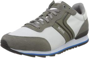 img 4 attached to Hugo Boss Modern Sneaker Blue464 Men's Shoes for Fashion Sneakers