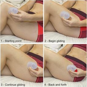 img 1 attached to Cupping Therapy Massage Sets - Silicone Vacuum Suction Cups for Joint & Muscle Pain Relief - Anti Cellulite, Trigger Point, Deep Tissue Myofascial Release - Includes Travel Bag