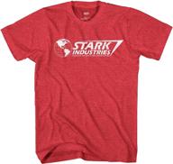 👕 stylish marvel stark industries avengers t-shirt for men's clothing enthusiasts logo