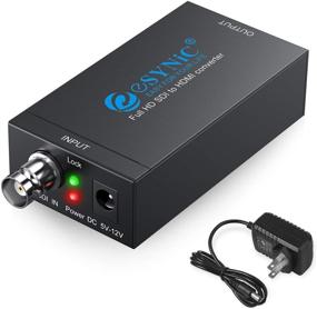 img 4 attached to 🔌 Преобразователь SDI в HDMI eSynic - Мини-адаптер SDI HDMI 3G для отображения сигнала Full HD 1080P на телевизоре с поддержкой звука - Поддерживает сигналы HD-SDI, SD-SDI и 3G-SDI на мониторе HDMI.