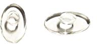 👃 askana oval push-in nosepads - set of 4 pairs (11mm) logo